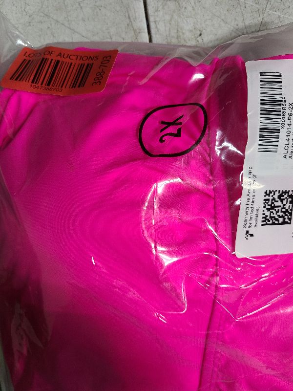 Photo 1 of Aleumdr Women Plus Size Tankini Swimsuit Skirted Bathing Suit Tummy Control 2 Piece Swimdress 2024 Swim Suits Modest Swimwear Pink XX-Large