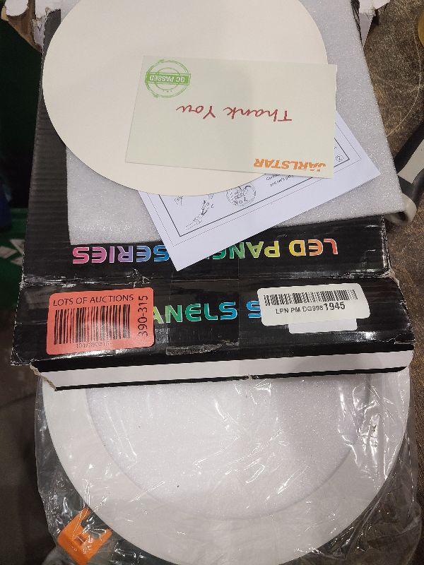 Photo 1 of JARLSTAR 8 Inch LED Recessed Light with Junction Box, 1 Pack Ultra Thin LED Recessed Lighting.4000K Cool White, 18W 110V Eqv.Recessed Ceiling Canless Lights.Slim Can-Killer Downlight,1500LM,CRI80+