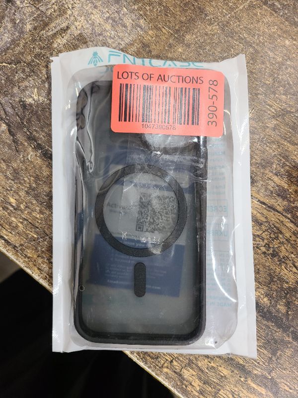 Photo 1 of FNTCASE for iPhone 12 Phone Case: for iPhone 12 Pro Magnetic Matte Textured Military Grade Drop Protection Translucent Cell Cover - Slim Durable Shockproof Protective Bumper