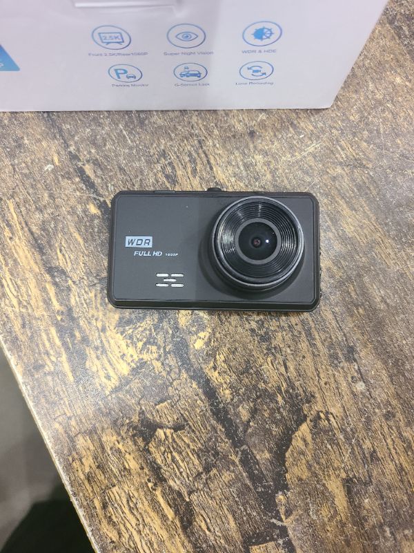 Photo 1 of Miden S7 2.5K Dash Cam Front and Rear,64G SD Card,1600P+1080P FHD Dual Dash Camera for Cars,176°+160° Wide Angle,3.2'' IPS Screen Dashcam,G-Sensor,Loop Recording,WDR,Night Vision,24H Parking Monitor