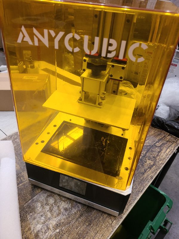Photo 1 of ANYCUBIC Resin 3D Printer, Photon Mono X 6K 9.25" 6K HD Monochrome Screen Fasting UV LCD 3D Printer, Parallel Matrix UV LED Light Source, 7.8'' x 4.8'' x 9.6'' Printing Size
