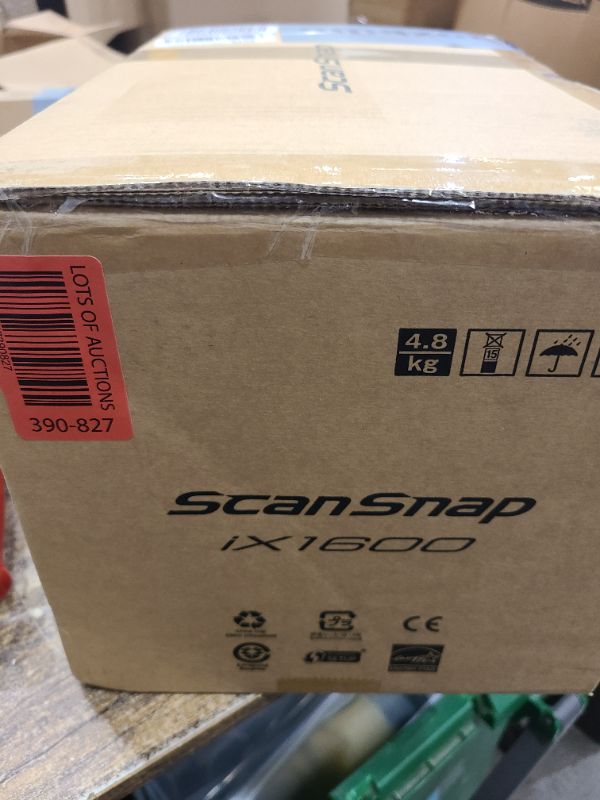 Photo 1 of ScanSnap iX1600 Photo and Document Scanner, Wireless or USB, High-Speed, Cloud Enabled, Large Touchscreen, Auto Document Feeder, Mac or PC, White