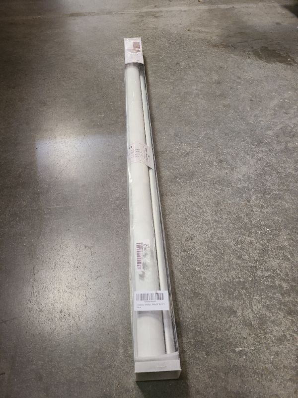 Photo 1 of ChrisDowa 100% Blackout Roller Shade 38 x 72 White