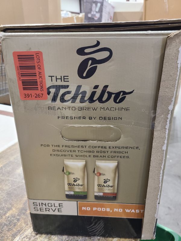 Photo 1 of Tchibo Automatic Espresso & Coffee Machine with Built-in Grinder, No Coffee Pods Needed, Black