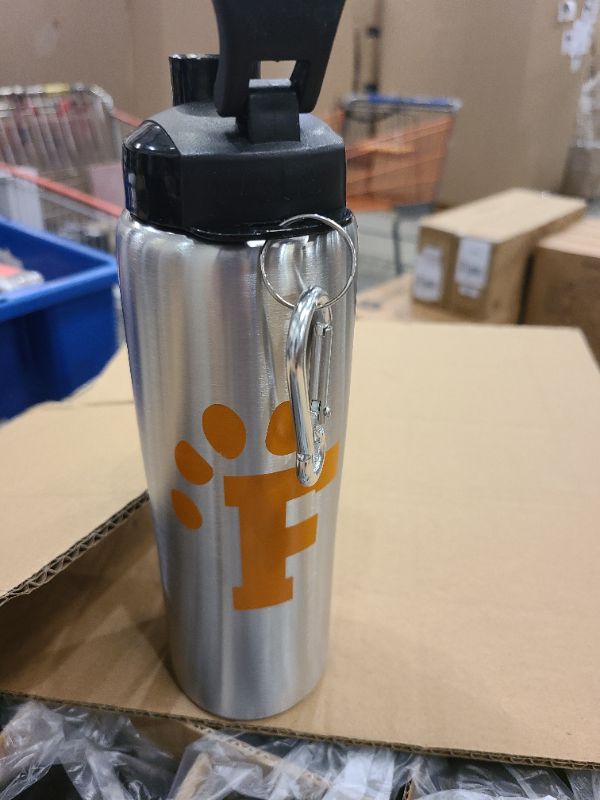 Photo 1 of 25 Pack Silver Travel Cups - F Logo