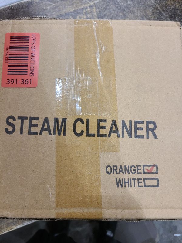 Photo 1 of CAYAMA Steam Cleaner 2500W High Pressure Steamer for Cleaning,Handheld Steam Cleaner for Home Use,Hardwood Floor Steam Cleaner for Upholstery,Kitchen,Bathroom,Grout and Tile, 22*21*22cm, Orange