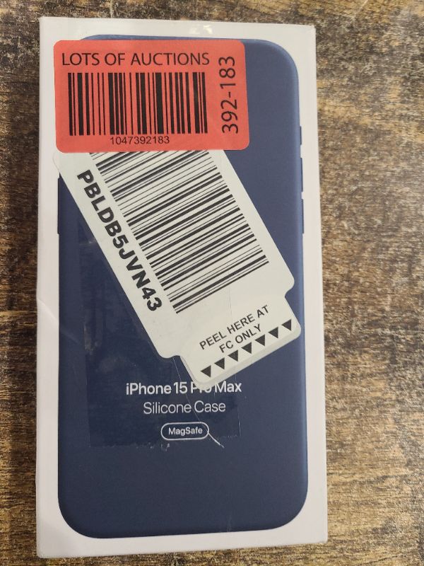 Photo 1 of Apple iPhone 15 Pro Max Silicone Case with MagSafe - Storm Blue