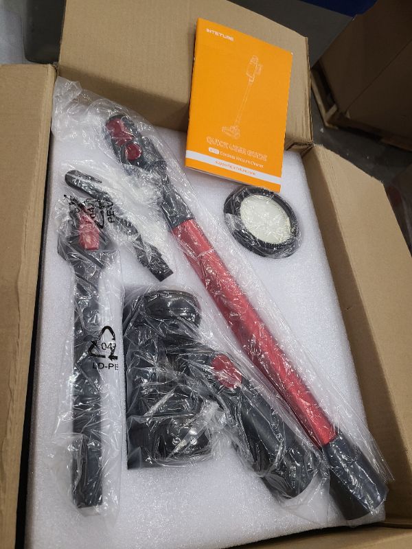 Photo 1 of INTETURE Cordless Vacuum Cleaner, 550W 45Kpa Vacuum Cleaners for Home, Stick Vacuum with Self-Standing, Max 60 Mins, Touch Screen, Vacuum Cleaner with Charging Station for Hard Floor Carpet Car Pet
