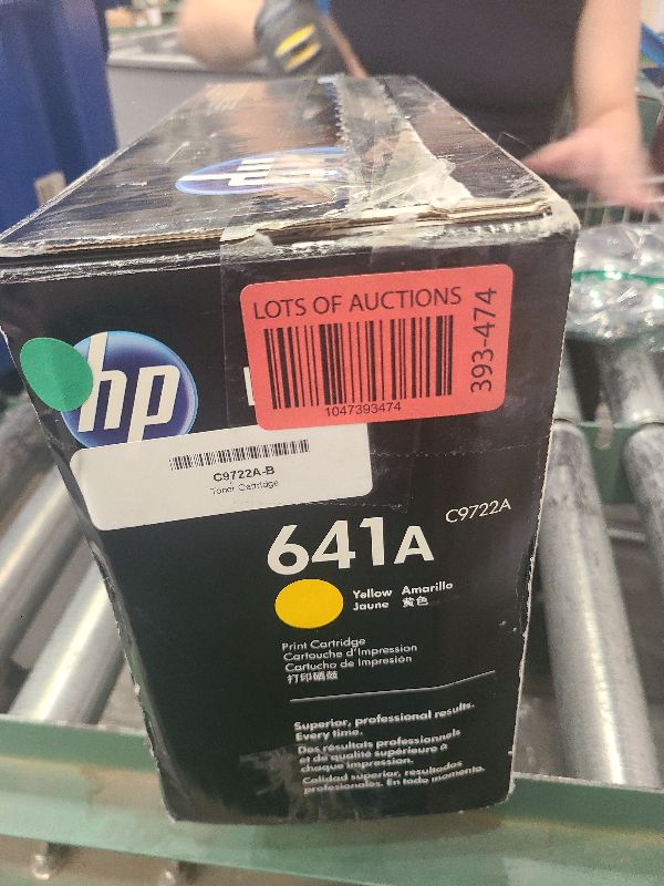 Photo 1 of 641A Yellow Toner Cartridge | Replacement for HP 641A C9722A Toner Cartridge Works with HP Color 4600 4600n 4600dn 4600dtn 4600hdn 4650 4650n 4650dn 4650dtn 4650hdn Printer
