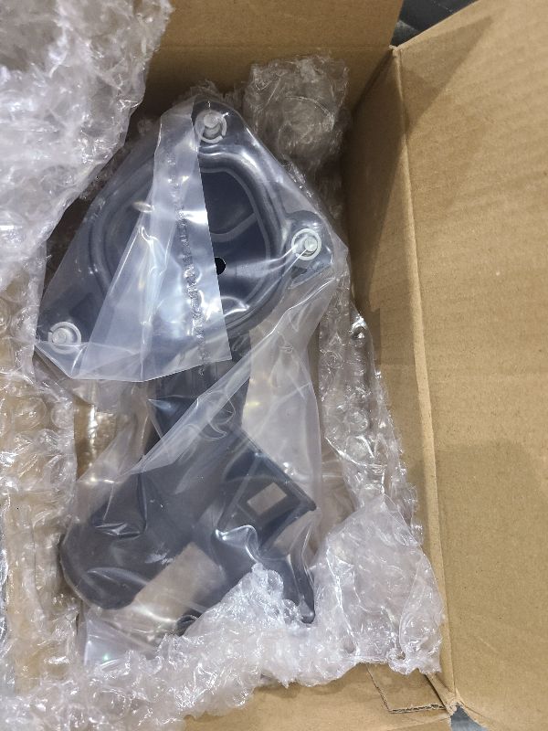 Photo 1 of 902-846 Engine Coolant Water Outlet Compatible with Chevy Cruze 2011-2016 Sonic 2012-2020 Trax 2013-2020 Buick Encore 2013-2019 1.4L L4 Replace# 25193922 55565334 Thermostat Housing