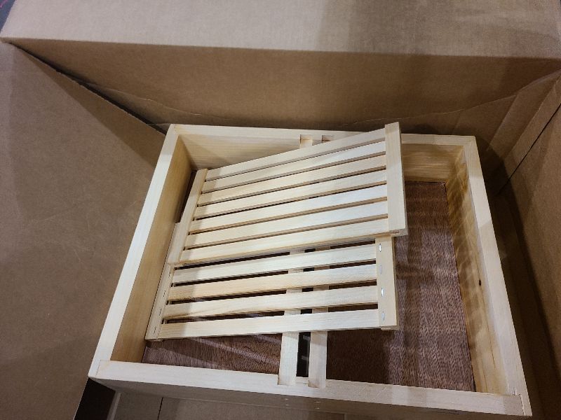 Photo 1 of Assembled Beehive Quilt Box, 10 Frame Langstroth Bee Hive Winter Quilt Box for Bee Hive Winter Beekeeping Supplies