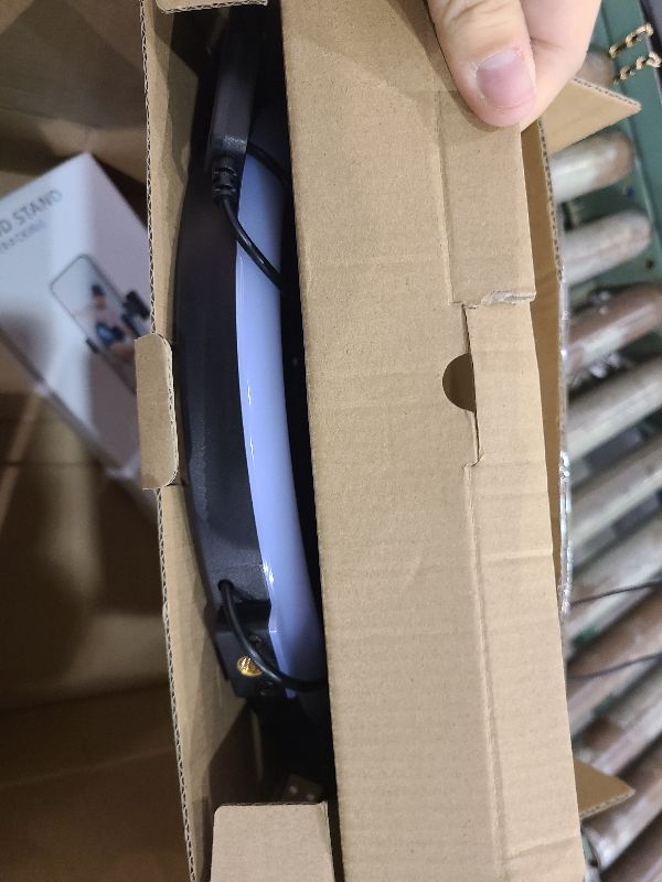Photo 1 of 70.9" Auto Face Tracking Tripod 360° Rotation with 10" Ring Light, Phone Tripod & Selfie Stick with Remote for Cell Phone 4"-7", Motion Sensor Phone Tripod for Tiktok Live Stream Vlog Video Recording