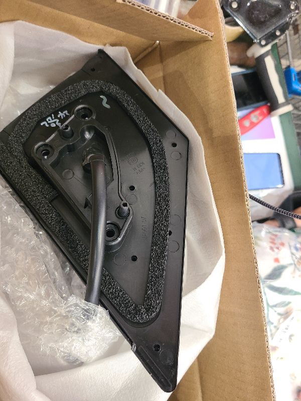 Photo 1 of A-Premium Passenger Side Power Door Mirror Compatible with Toyota Corolla 2009 2010 2011 2012 2013 - Heated Manual Folding Black Outside Rear View Mirror - North America Built - Replace# 87910-12D60