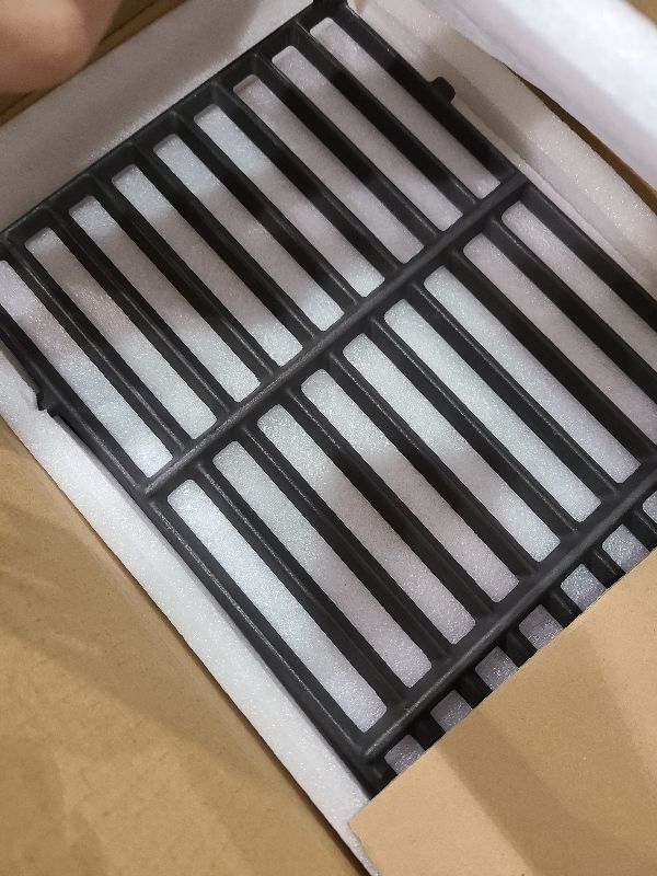 Photo 1 of 7637 Cooking Grates Replacement Parts for Weber Spirit & Spirit II 200 Series Spirit E210 Spirit E220 Spirit S210, Spirit S220 with Front Control. 17.5 Inch Cast Iron Weber Spirit 200 Grill Grates