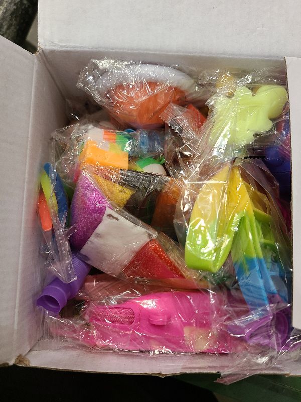 Photo 1 of 120 Pcs Fidget Toys Pack, Pop Sensory Party Favors Set Gifts for Kids Adults Boy Girl Stocking Stuffers Autistic Bulk Goodie Bag Filler Treasure Box Classroom Prizes School