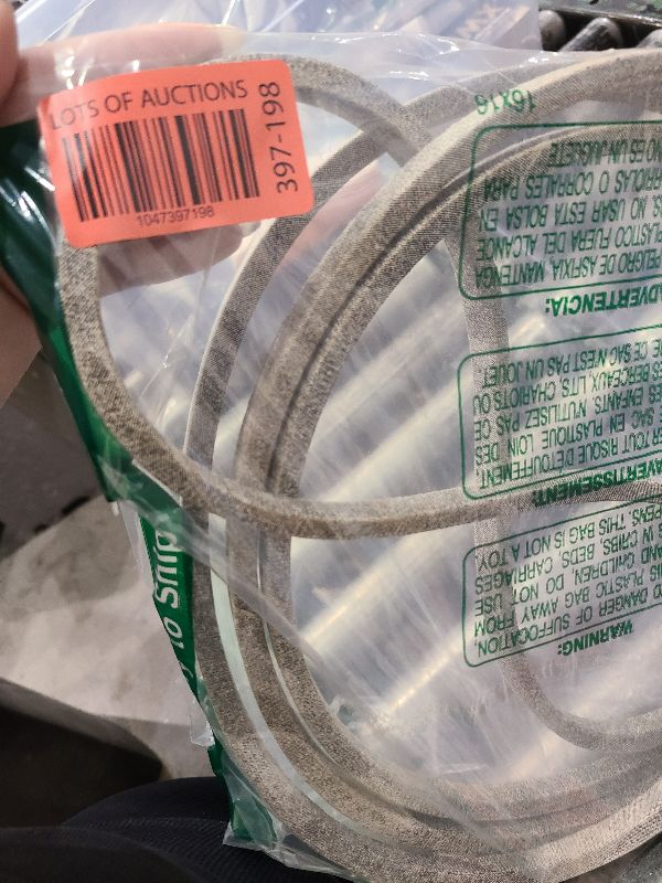 Photo 1 of 5/8 x 154 1/2" Lawn Mower Deck Belt for Exmark 116-3455 1-653368 Toro 131-1121 74504 482530 74504TE 74518 74542TE 79504 79518 mowers with 48" Decks