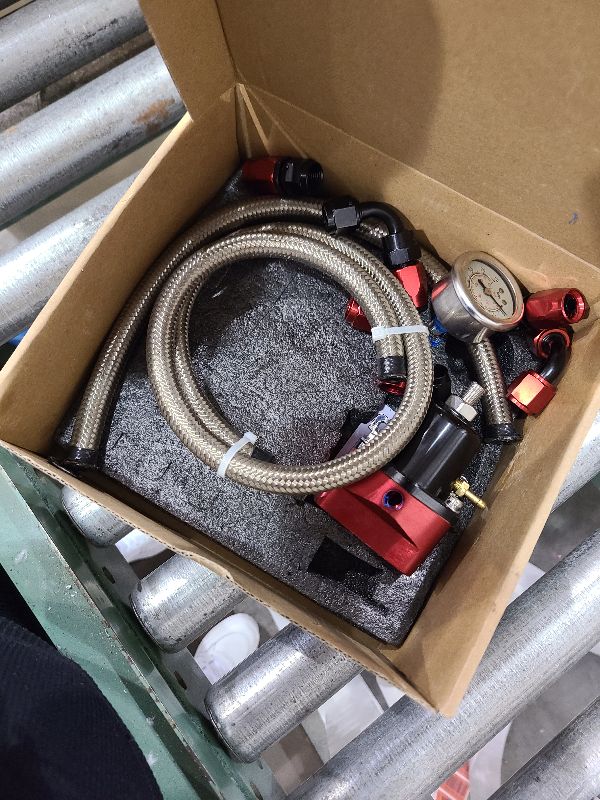 Photo 1 of EVIL ENERGY Fuel Pressure Regulator 6AN EFI Bypass Return Adjustable (30-70PSI)