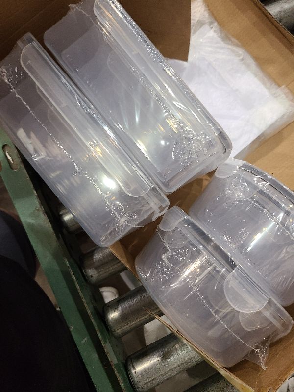 Photo 1 of 52 PCS Food Storage Containers with Lids Airtight (26 Lids & 26 Containers)- Reusable Plastic Leakproof Meal-Prep Container for Kitchen Storage Organization Microwave/Dishwasher Safe with Labels & Pen