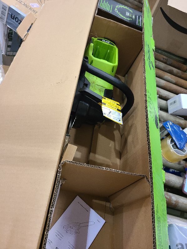 Photo 1 of Greenworks 80V 18" TruBrushless™ Chainsaw, Tool Only (Gen 2)