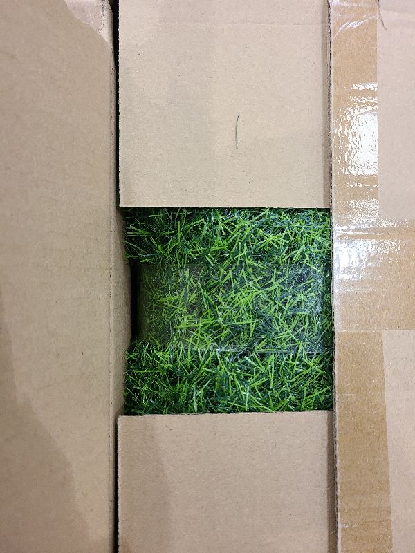 Photo 1 of 2 Pcs 12 x 108 Inch Grass Table Runner Artificial Turf Table Runner Synthetic Grass Tabletop Decor Green Rug Placemats Liner for Parties Wedding Banquet Faux Moss Decor