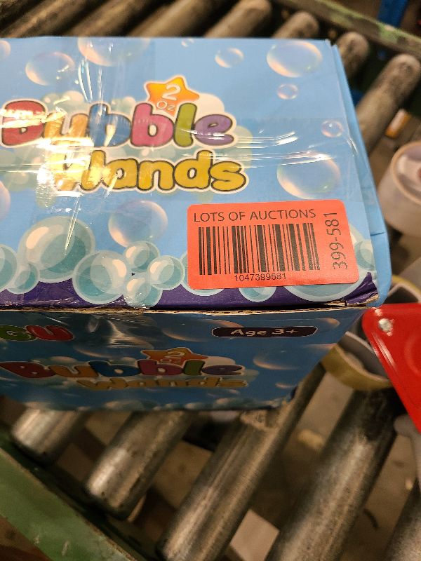 Photo 1 of 48 Pack Big Bubble Wands Bulk in 6 Colors,Ideal for Easter, Summer, Halloween, Valentine, Classroom Prizes