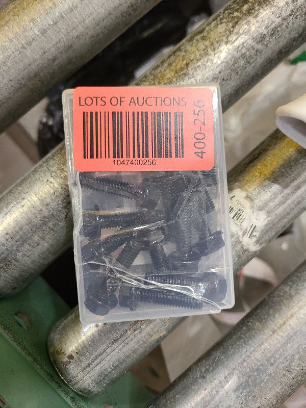 Photo 1 of 5/16-18 x 1-1/4" Flanged Hex Head Bolts Flange Hexagon Screws, Stainless Steel 304 Black Finish, Fully Threaded, 15 PCS
