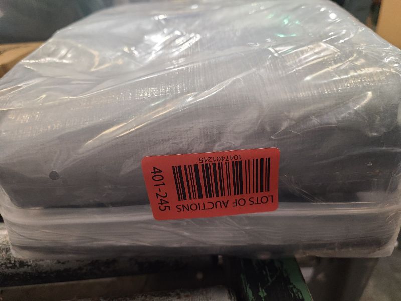 Photo 1 of 16Mil Finished Size 10x10 Tarp Heavy Duty Waterproof, Large Outdoor Multipurpose Protective Cover (Silver/Black)