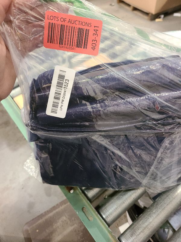 Photo 1 of 6 Pack Extra Heavy Duty Large Moving Bags with Strong Zipper & Comfortable Handles, Sturdy & Durable Clothes Storage Bags Totes Bins, Blue Packing Moving Boxes for College Supplies, Dark Blue