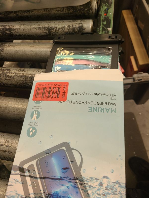 Photo 1 of 4 Pack 10.5“ Large Waterproof Phone Pouch - Underwater Clear Cell Holder - Universal Water Proof Dry Bag with Neck Lanyard for iPhone 16 Pro Max Samsung Galaxy with Heavy Case for Beach Swimming Pool
