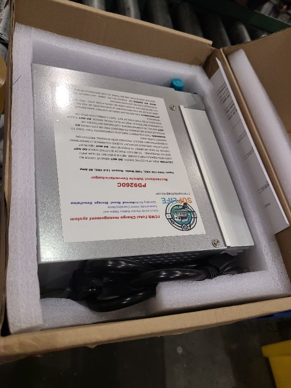 Photo 1 of 60 Amp RV Power Converter Compatible with PD9260C,PD9260CV and PD9200 Series,Intelligent Rv Converter/Charger for Lead Acid Battery,4 Stage Smart Charging,Intelligent Cooling Fan