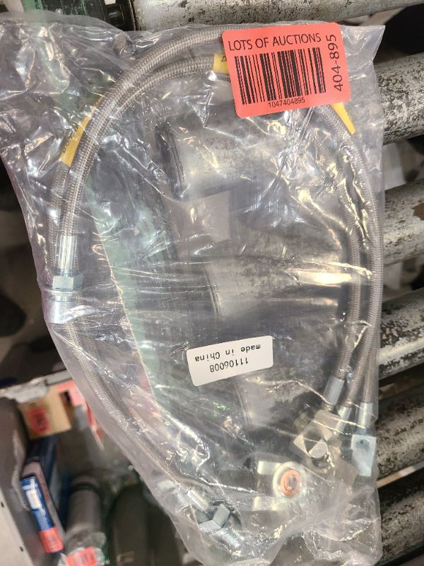 Photo 1 of 3PCS Front and Rear Brake Lines 89340S 89335S, Extended Stainless Steel Brake Lines Compatible with 1971-1991 Chevy GMC C/K 15 20 25 Blazer 4"-6" Lift