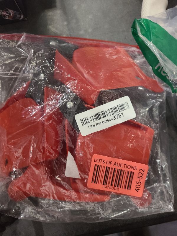 Photo 1 of 4 Pcs Car Hose Guide, Tire Hose Roller for Car Washing, Detailing Tire Hose Guide Preventing Pressure Washer Hose Stuck Under The Wheels, Plastic Wash Tool to Avoid Snagging(Red)