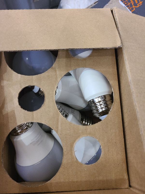 Photo 1 of 6-Pack A19 LED Light Bulbs, 100W Equivalent 5000K Daylight White LED Bulb, Super Bright 11W 1400 Lumens, E26 Standard Medium Base, No Flicker Non-Dimmable, Lighting for Bedroom Living Room Home Office