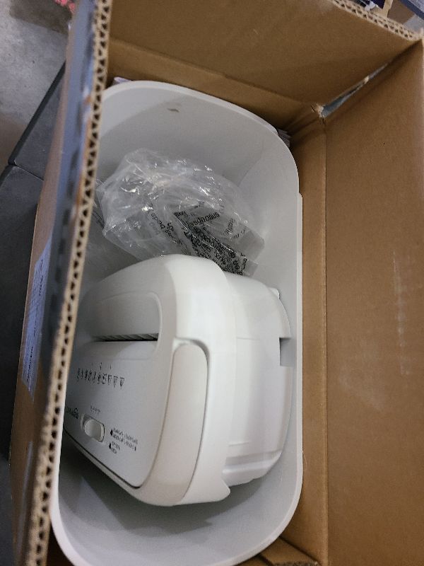 Photo 1 of Amazon Basics Cross Cut Paper and Credit Card Shredder for Security - 8-Sheet, Heavy Duty, White