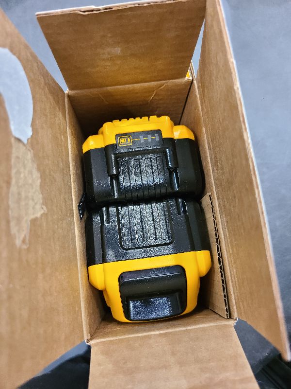 Photo 1 of DEWALT 20V MAX 6 Ah Lithium Ion Battery 2-Pack (DCB206-2)