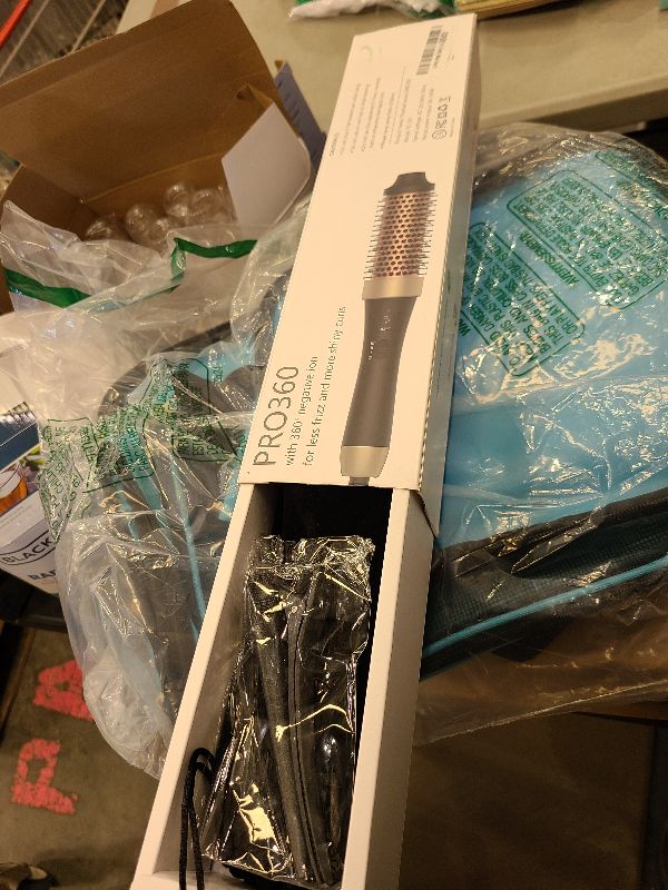 Photo 1 of Ionic Thermal Brush Curling Iron Brush Heat Hair Curling Brush with Ceramic Tourmaline Hair Styling Brush 1.5 Inch Heated Round Hair Brush Dual Voltage Hot Brush for Volume Hair Curler