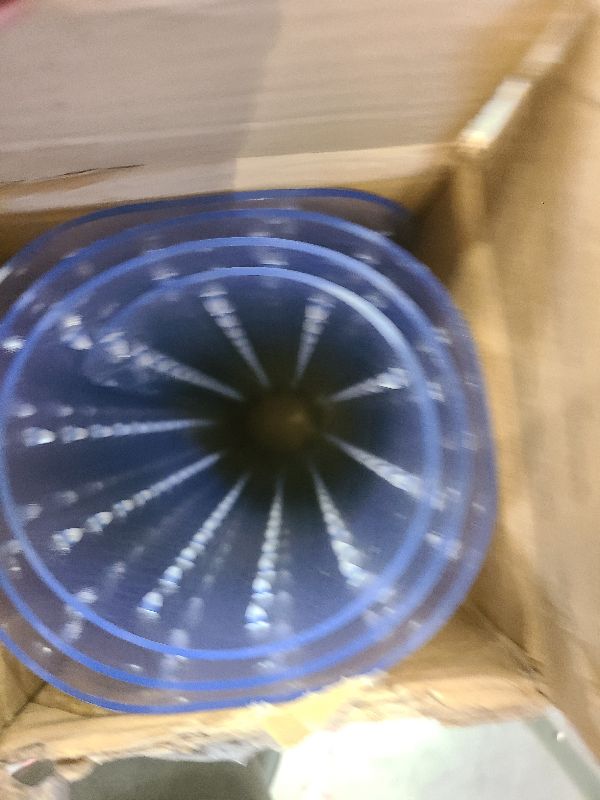 Photo 1 of 100pointONE Office Chair Mat for Carpets - Transparent Thick Floor Mats for Low