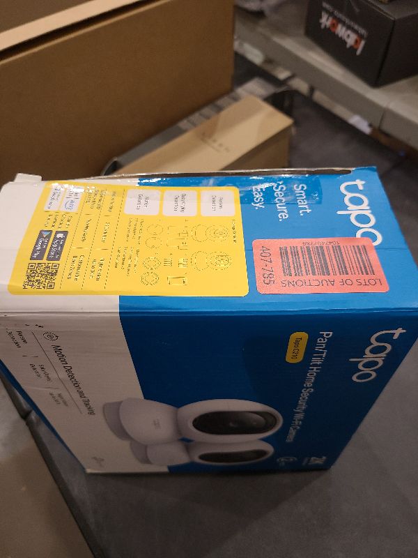 View 2 of TP-Link Tapo 2K Pan/Tilt Security Camera for Baby Monitor, Dog Camera w/Motion Detection, 2-Way Audio, Siren, Night Vision, Cloud & SD Card Storage, Works with Alexa & Google Home, 2-Pack (C210P2)