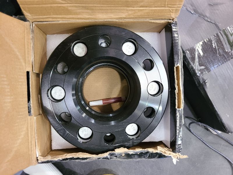 Photo 1 of KSP 6x135 to 6x135 Wheel Spacers for F150, 1.5in 38mm Hubcentric 6 Lug Wheel Adapters for 2015-2025 F150 Expedition,Navigator with M14x1.5 Studs and 87.1mm Hub Bore, 4pcs Black