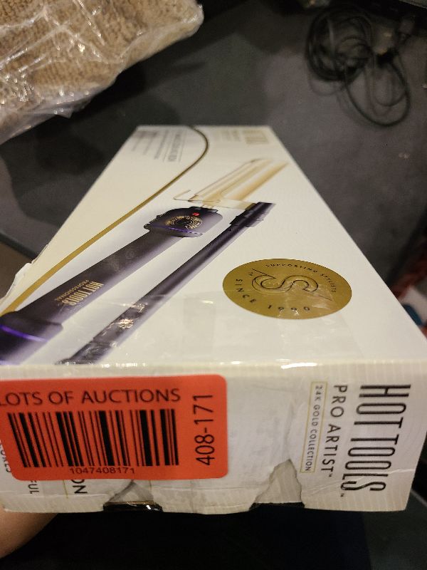 Photo 1 of Hot Tools Pro Artist 24K Gold Marcel Iron | Long Lasting Curls, Waves (1-1/2 in)