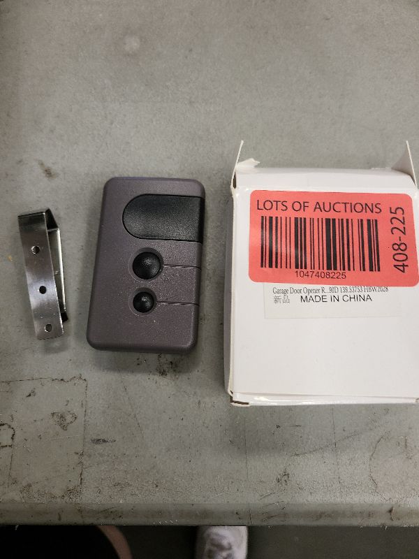 Photo 1 of 2 for Sears Craftsman Garage Door Remote 139.53753 53753 139.18191 HBW2028 371LM 373LM 375LM 950CD 953D 956D, Work with Purple Learn Button ONLY(2006-2013)