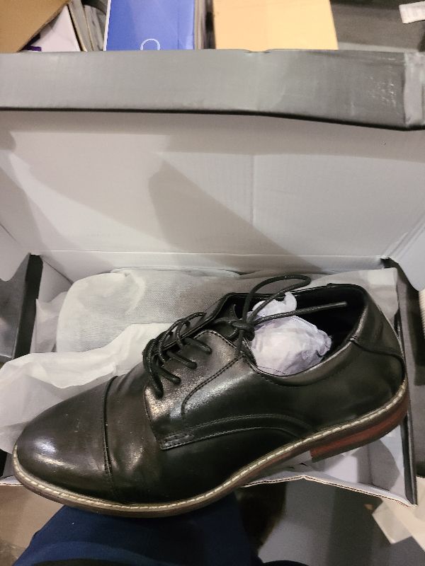Photo 1 of MERIDOS Men's Dress Shoes Formal Business Classic Lace Up Wingtip Oxford Shoes,Classic Black,9 US