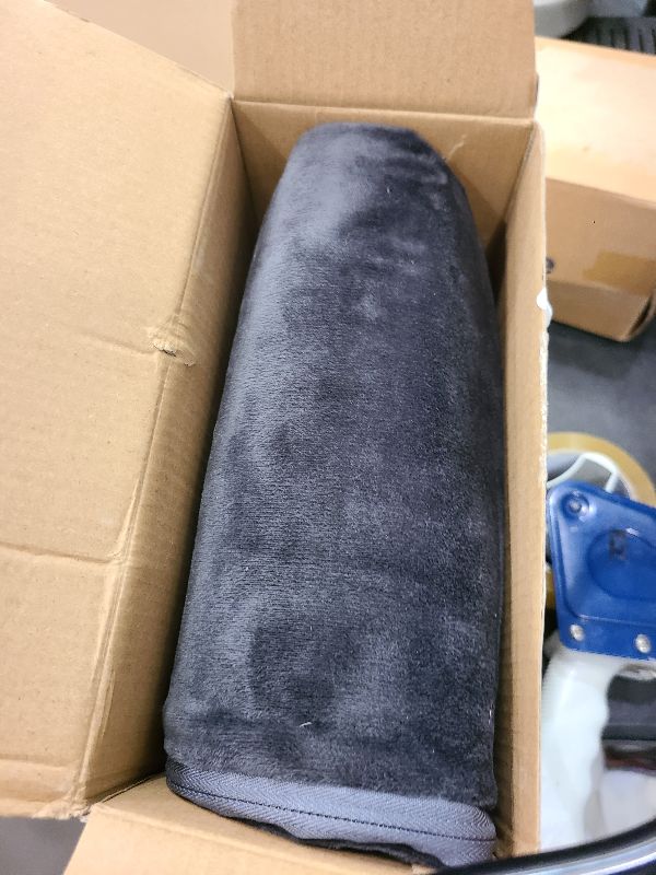 Photo 1 of Papettly Heated Dog Cat Bed Indoor - Pet Heating Pad Machine Washable Cover, Temperature Adjustable, 12H or Always on Heating Time Heated Blanket, LCD Display (18 x 18in, 1 Pack)