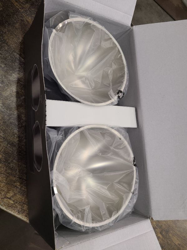 Photo 1 of PETKIT Raised Dog Cat Food Bowl 304 Stainless Steel, Elevated Pet Food and Water Bowl Dishes, Elevated Cat Bowls, Non-Slip Tilted Cat Bowl No Spill