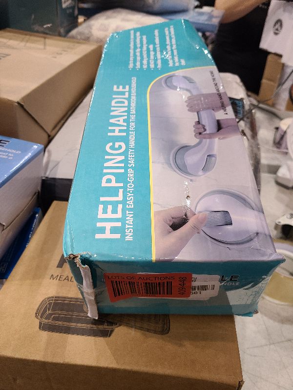 Photo 1 of 2 Pack 16 inch Shower Grab Bars for Seniors, Grab Bars for Bathtubs and Showers, Shower Handles for Elderly Suction Cup, Bathroom Safety Bars for Showers Walls Heavy Duty, No Drilling Waterproof