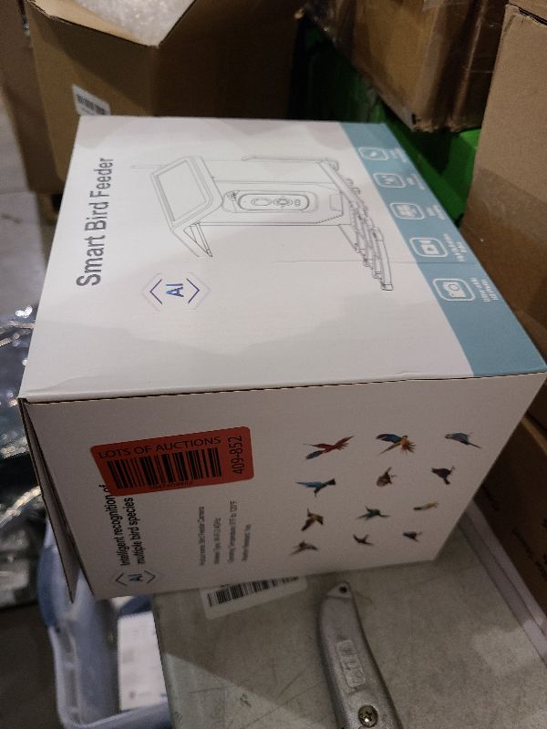 Photo 1 of Bird Feeder with Camera Solar Powered, Bird Feeders for Outdoors with DIY Add-ons - Honey Jar & Fruit Fork & Squirrel Proof Net & 32GB SD Card, AI Identify Birds, Ideal Present for Birdlover