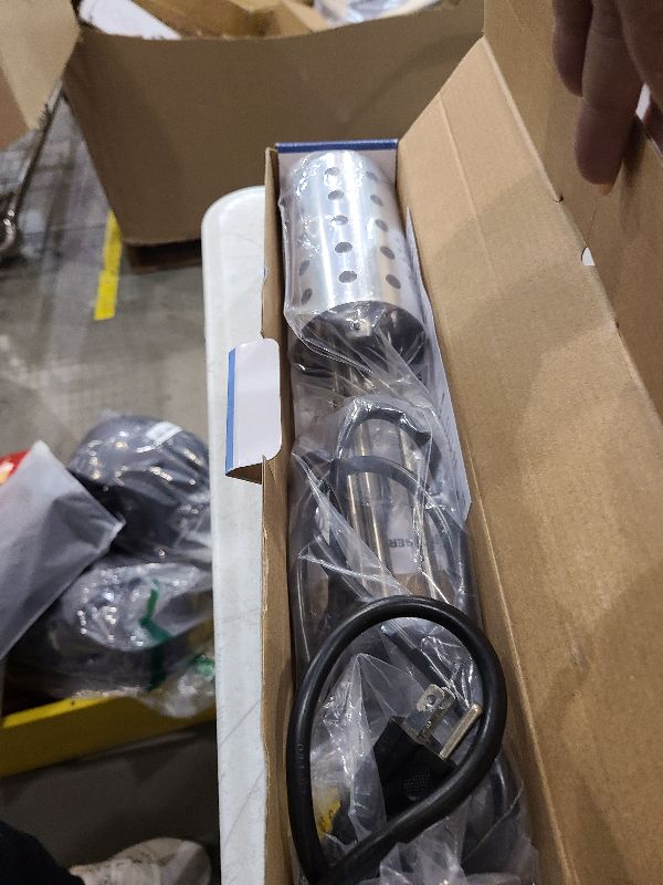 Photo 1 of 1500W UL-Listed Immersion Heater, GESAIL Bucket Water Heater with 304 Stainless-Steel Guard, Submersible Bucket Heater with Thermostat and Auto Shutoff, Perfect for Home Travel and Winter Job