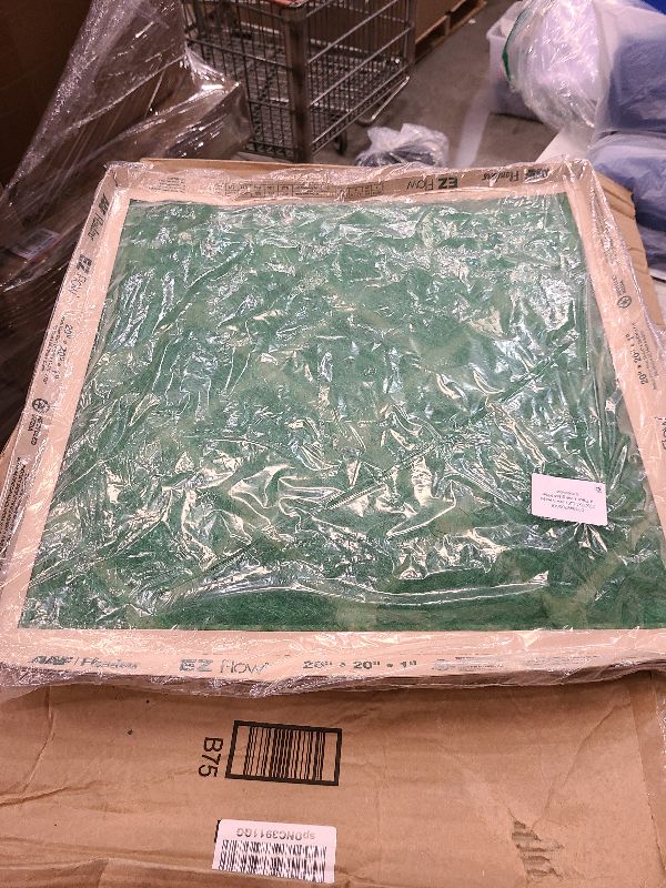 Photo 1 of "20 x 20 x 1 Fiberglass Air Filter MERV 1 (4-pack)"