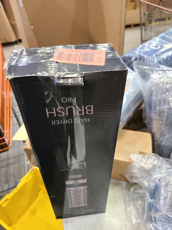 Photo 1 of ANWA Rotating Hair Dryer Brush Spinning, 4-in-1 Rotating Brush Hair Dryer for Women, Hot Air Styler with 2 Detachable Brushes(1.5"& 2")