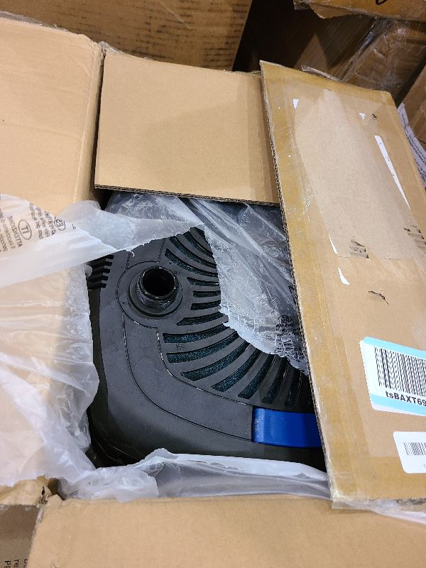 Photo 1 of ANBULL Pond Filter Pump 950GPH, 110V/37W Fountain Submersible Water Pump, High Efficiency Filter Water Pump for Ponds up to 1585 Gallons
